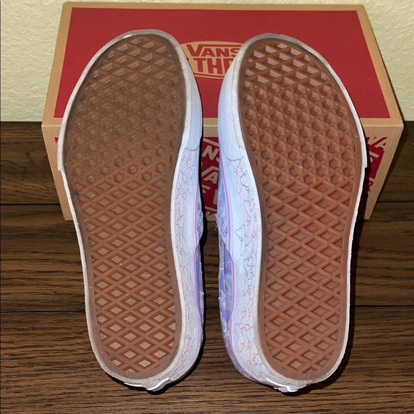 Vans Slip-On Platform Sneakers - Lavender Pink Butterfly - Picture 5 of 8